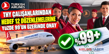 THY çalışanlarından Hedef 12 düzenlemelerine yüzde 99’un üzerinde onay
