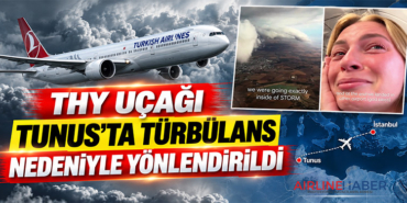 THY uçağı Tunus’ta türbülans nedeniyle yönlendirildi