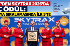 THY’den Skytrax 2026’da Üç Ödül: Dünya Sıralamasında İlk 5’te