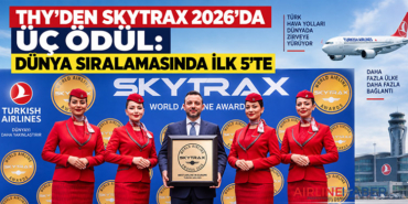 THY’den Skytrax 2026’da Üç Ödül: Dünya Sıralamasında İlk 5’te