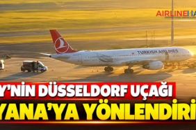 THY’nin Düsseldorf uçağı Viyana’ya yönlendirildi