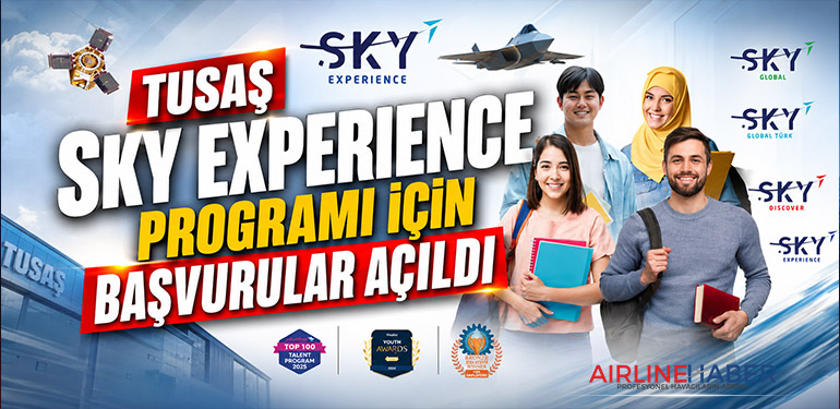 TUSAŞ SKY Experience Programı İçin Başvurular Açıldı