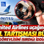 United Airlines uçağında alkol tartışması büyüdü: Kabin görevlisini ısırdığı iddia edildi