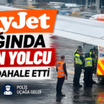 easyJet uçağında taşkın yolcu: Polis müdahale etti