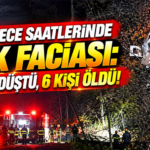 ABD'de Gece Saatlerinde Uçak Faciası: Ormana Düştü, 6 Kişi Öldü!