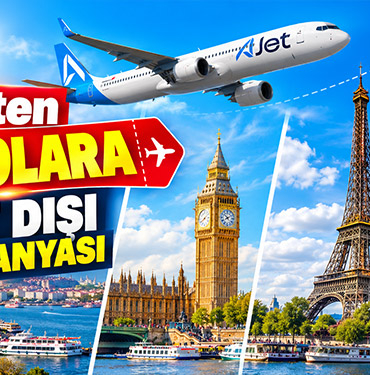 AJet’ten 19 Dolara Yurt Dışı Kampanyası