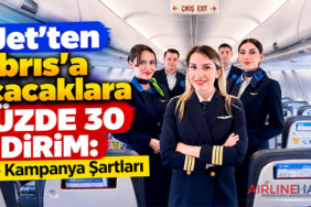 AJet'ten Kıbrıs'a Uçacaklara Yüzde 30 İndirim: İşte Kampanya Şartları