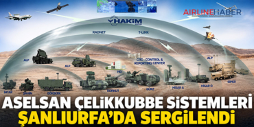 ASELSAN Çelikkubbe sistemleri Şanlıurfa’da sergilendi