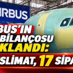Airbus'ın eylül bilançosu açıklandı: 72 teslimat, 17 sipariş