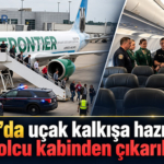 Atlanta’da uçak kalkışa hazırlanırken yolcu kabinden çıkarıldı