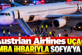 Austrian Airlines uçağı bomba ihbarıyla Sofya'ya indi