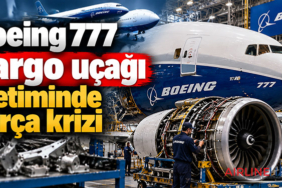 Boeing 777 kargo uçağı üretiminde parça krizi
