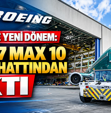 Boeing'de Yeni Dönem: İlk 737 MAX 10 Üretim Hattından Çıktı