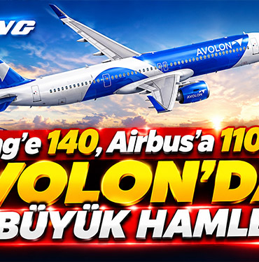 Boeing'e 140, Airbus'a 110 Uçak! Avolon'dan Büyük Hamle