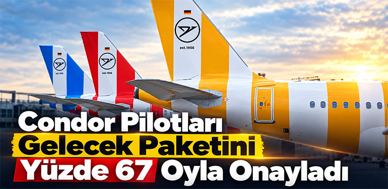 Condor Pilotları Gelecek Paketini Yüzde 67 Oyla Onayladı