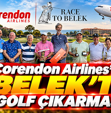Corendon Airlines'tan Belek'te Golf Çıkarması!
