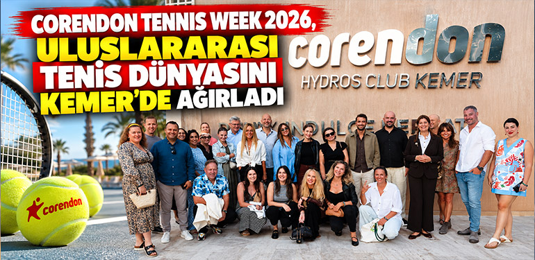 Corendon Tennis Week 2026, Uluslararası Tenis Dünyasını Kemer’de Ağırladı
