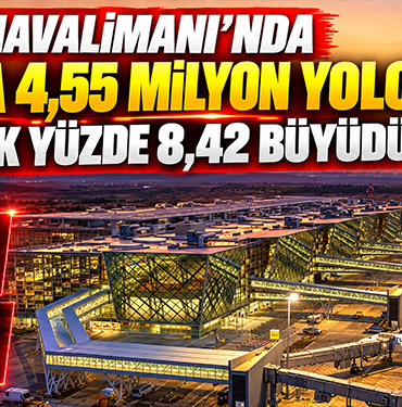 Ercan Havalimanı’nda 9 Ayda 4,55 Milyon Yolcu: Trafik Yüzde 8,42 Büyüdü