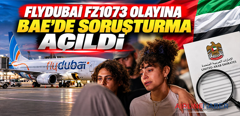 Flydubai FZ1073 olayına BAE’de soruşturma açıldı