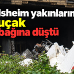 Gundelsheim yakınlarında hafif uçak üzüm bağına düştü