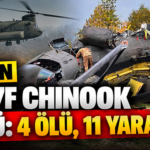İtalyan CH-47F Chinook Düştü: 4 Ölü, 11 Yaralı