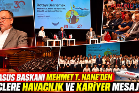 Pegasus Başkanı Mehmet T. Nane'den Gençlere Havacılık ve Kariyer Mesajları