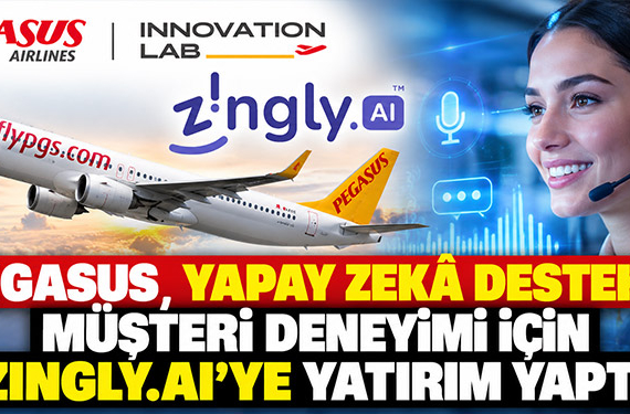 Pegasus, yapay zekâ destekli sesli müşteri hizmetlerini başlattı