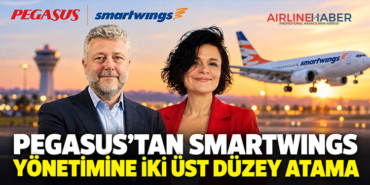 Pegasus’tan Smartwings yönetimine iki üst düzey atama