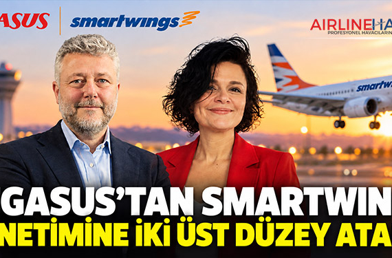 Pegasus’tan Smartwings yönetimine iki üst düzey atama