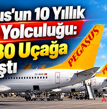 Pegasus'un 10 Yıllık LEAP Yolculuğu: Filo 130 Uçağa Yaklaştı