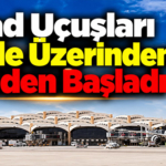 Riyad Uçuşları Cidde Üzerinden Yeniden Başladı