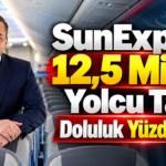 SunExpress 12,5 Milyon Yolcu Taşıdı, Doluluk Yüzde 86 Oldu