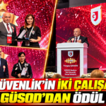 TAV Güvenlik'in İki Çalışanına GÜSOD'dan Ödül