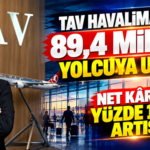 TAV Havalimanları 89,4 Milyon Yolcuya Ulaştı: Net Kârda Yüzde 130 Artış