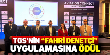 TGS’nin “Fahri Denetçi” uygulamasına ödül