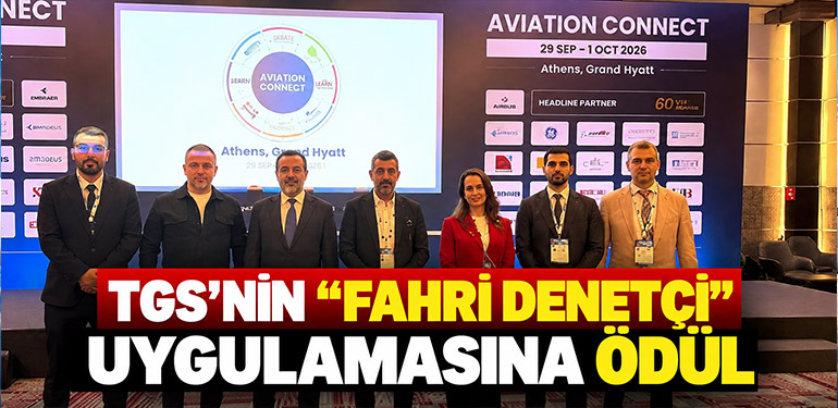 TGS’nin “Fahri Denetçi” uygulamasına ödül