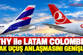 THY ile LATAM Colombia ortak uçuş anlaşmasını genişletti