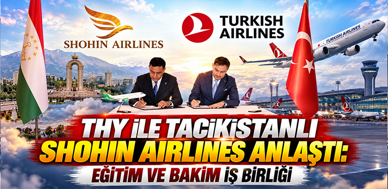 THY agrees with Tajikistan Shohin Airlines: Training and maintenance Cooperation