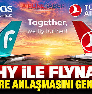 THY ile flynas codeshare anlaşmasını genişletiyor