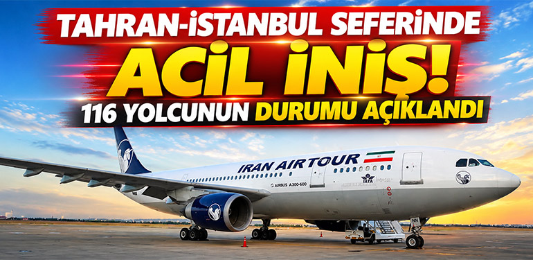 Iran Airtour Tehran‑Istanbul flight makes emergency landing at Tabriz